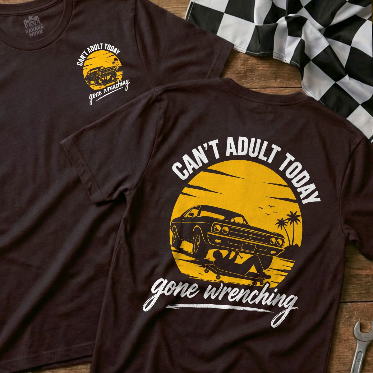 Choc Brown | Front & Back