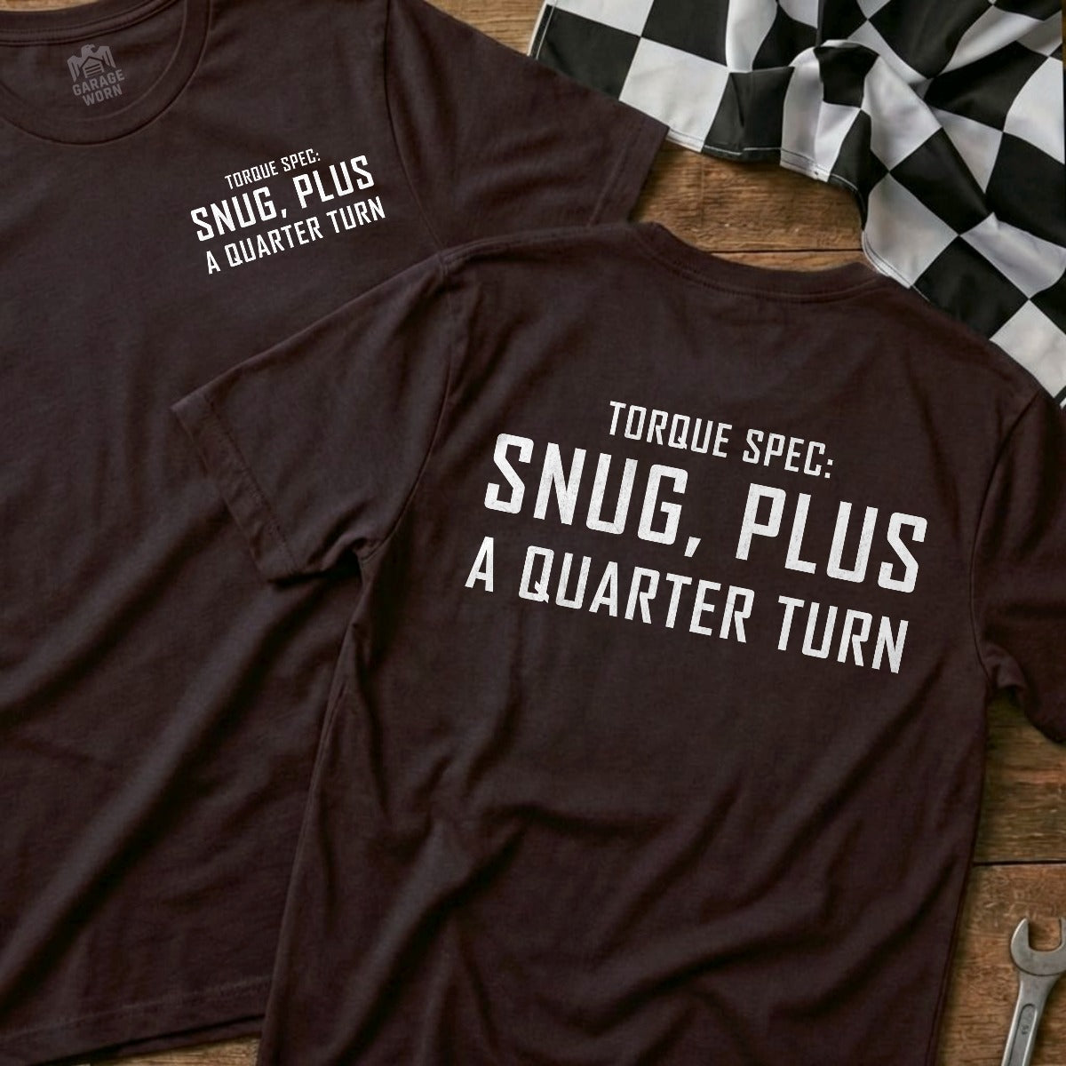 Choc Brown | Front & Back