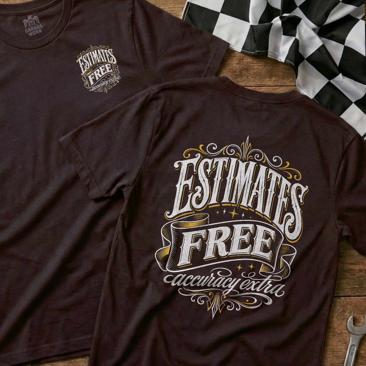 Choc Brown | Front & Back