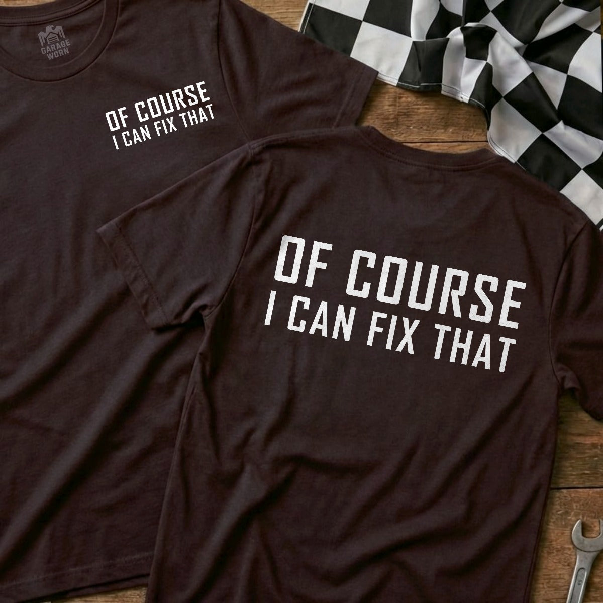 Choc Brown | Front & Back