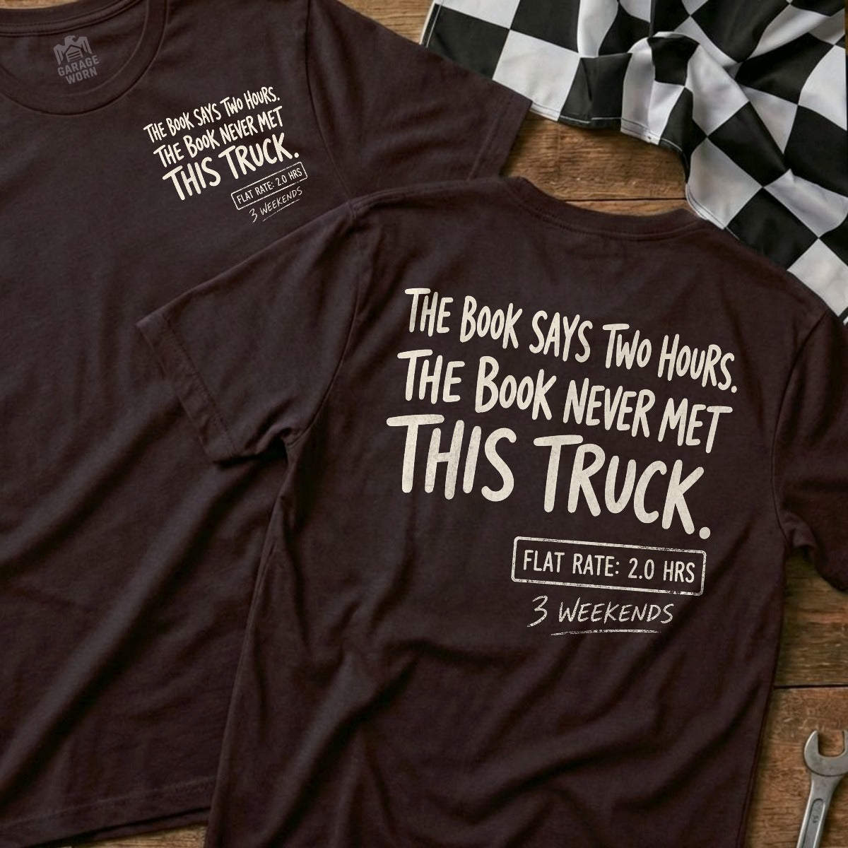 Choc Brown | Front & Back