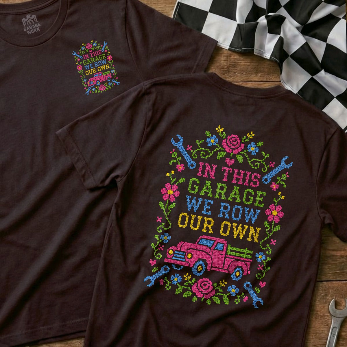 Choc Brown | Front & Back
