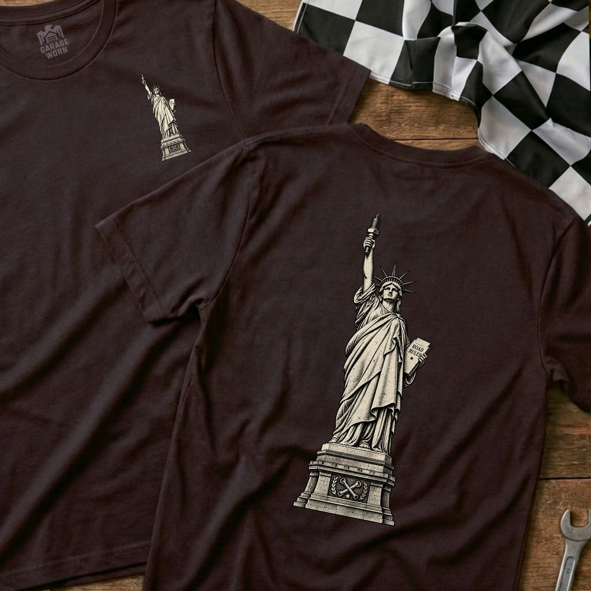 Choc Brown | Front & Back