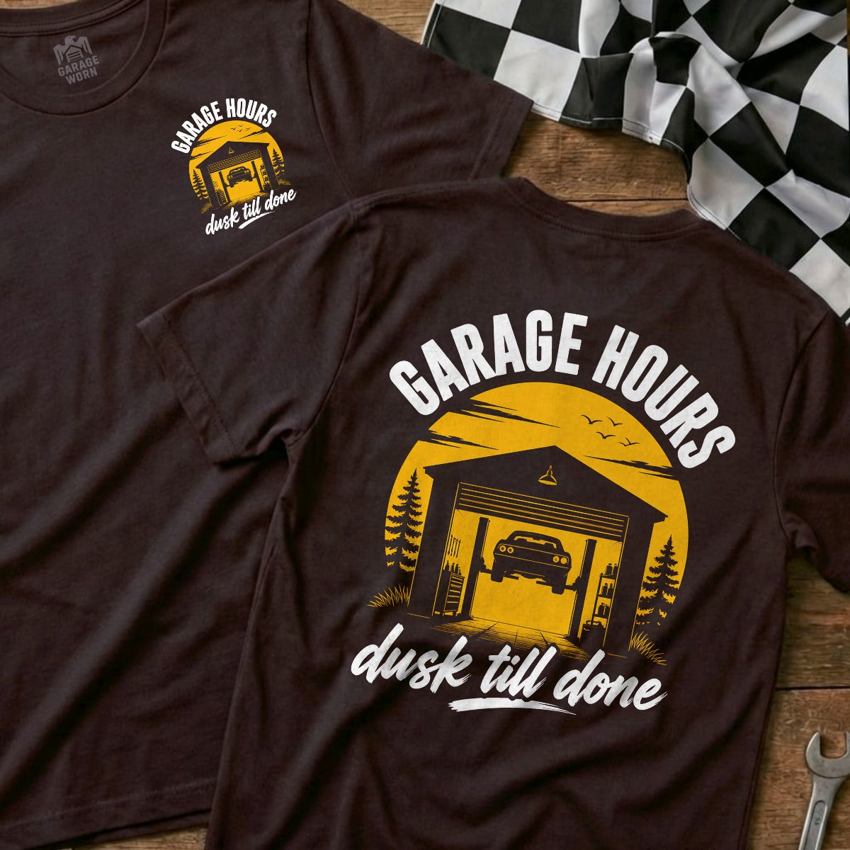 Choc Brown | Front & Back