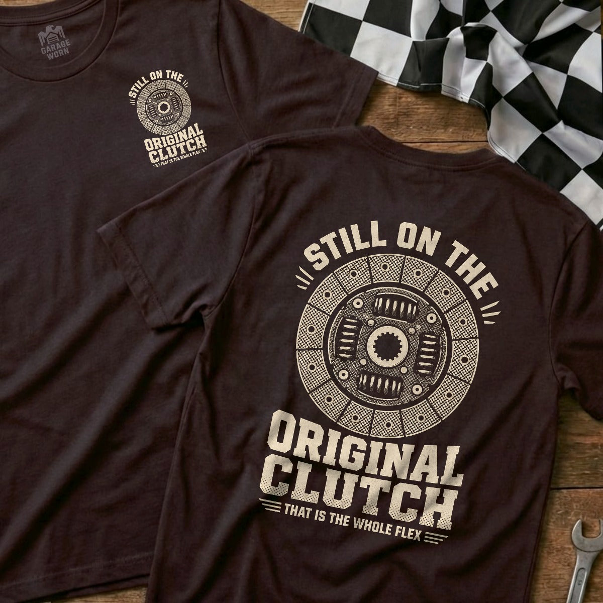 Choc Brown | Front & Back