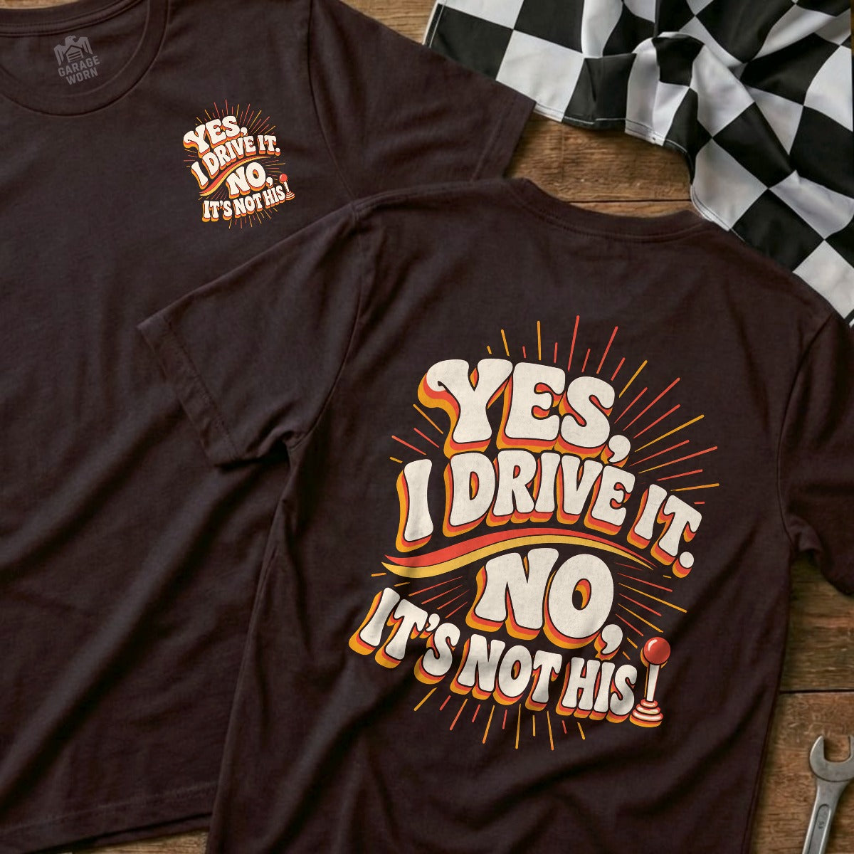 Choc Brown | Front & Back