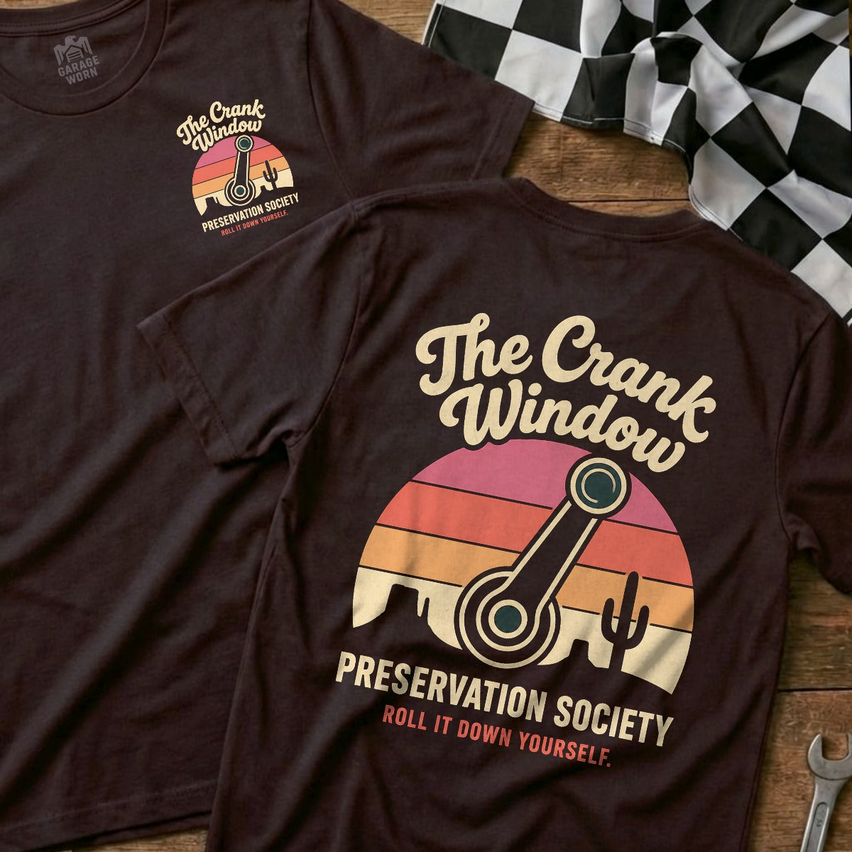 Choc Brown | Front & Back