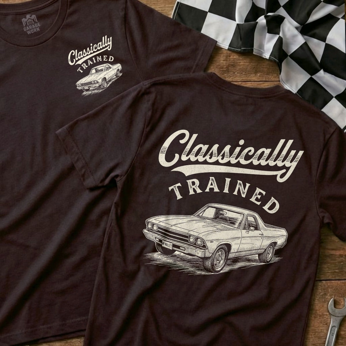 Choc Brown | Front & Back
