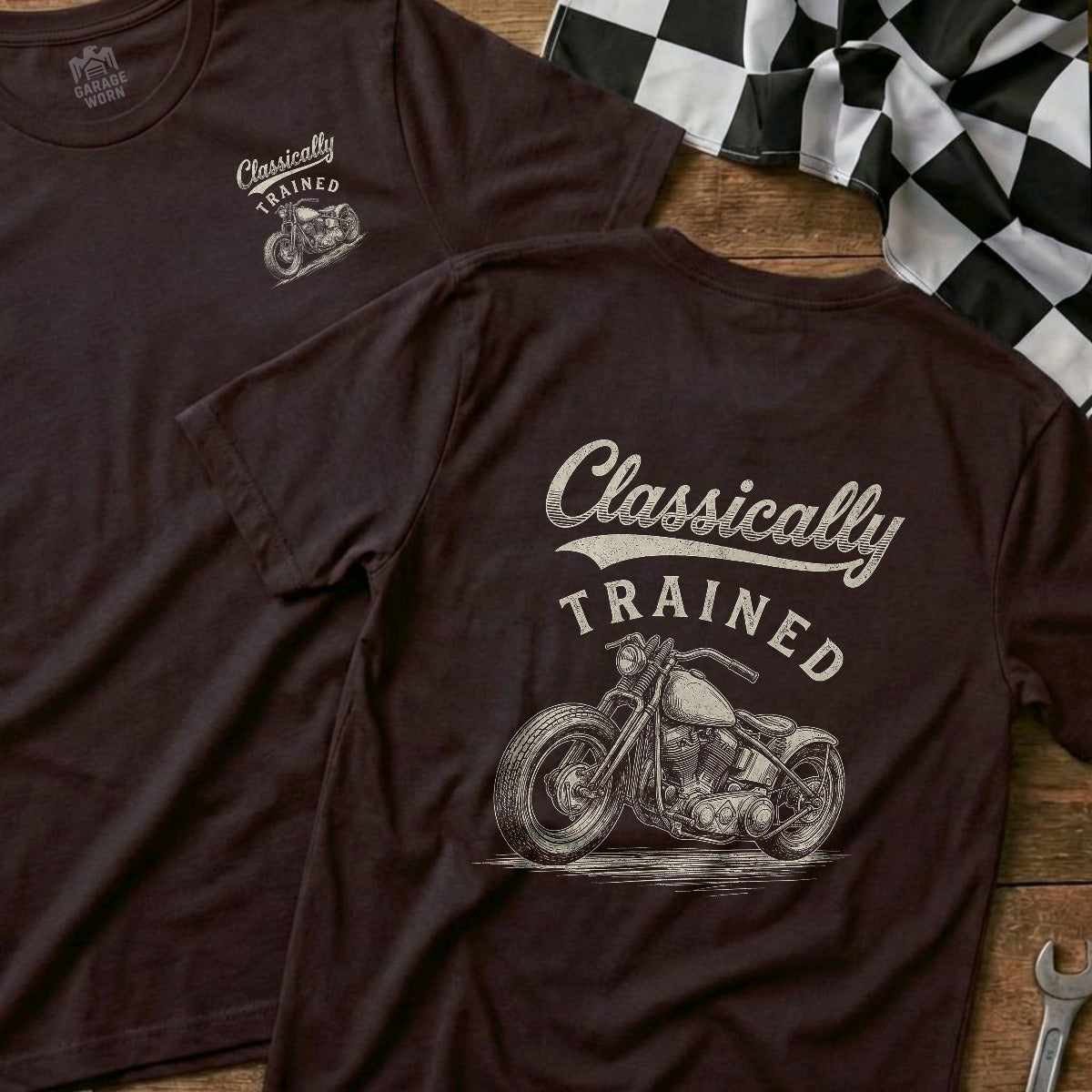 Choc Brown | Front & Back