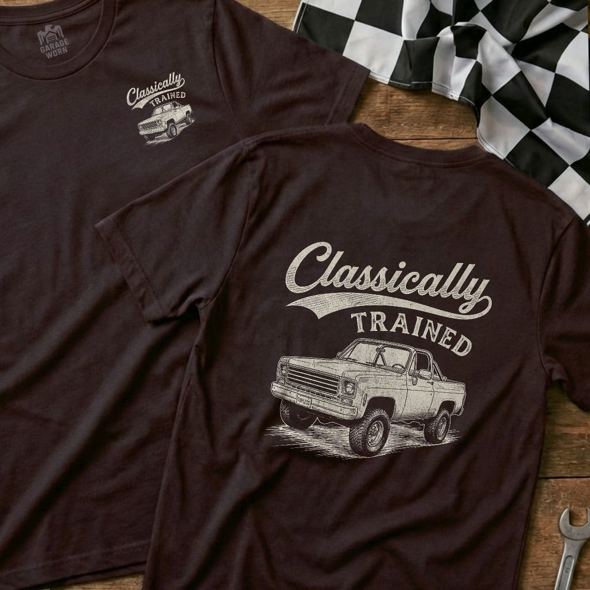 Choc Brown | Front & Back