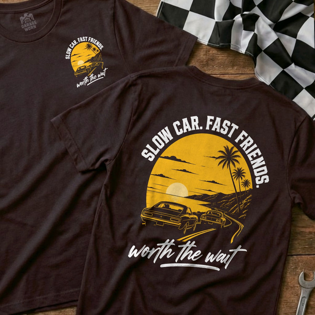 Choc Brown | Front & Back