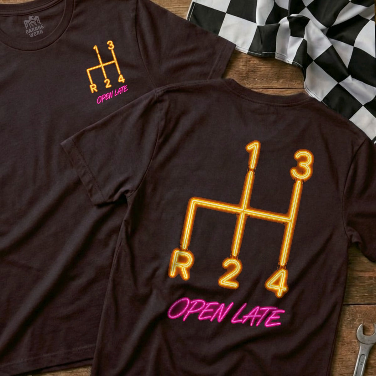 Choc Brown | Front & Back