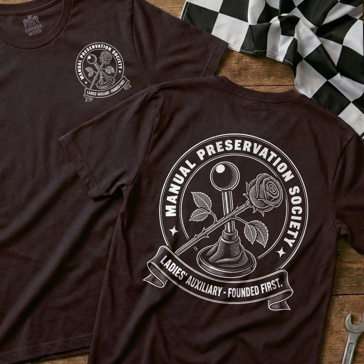 Choc Brown | Front & Back