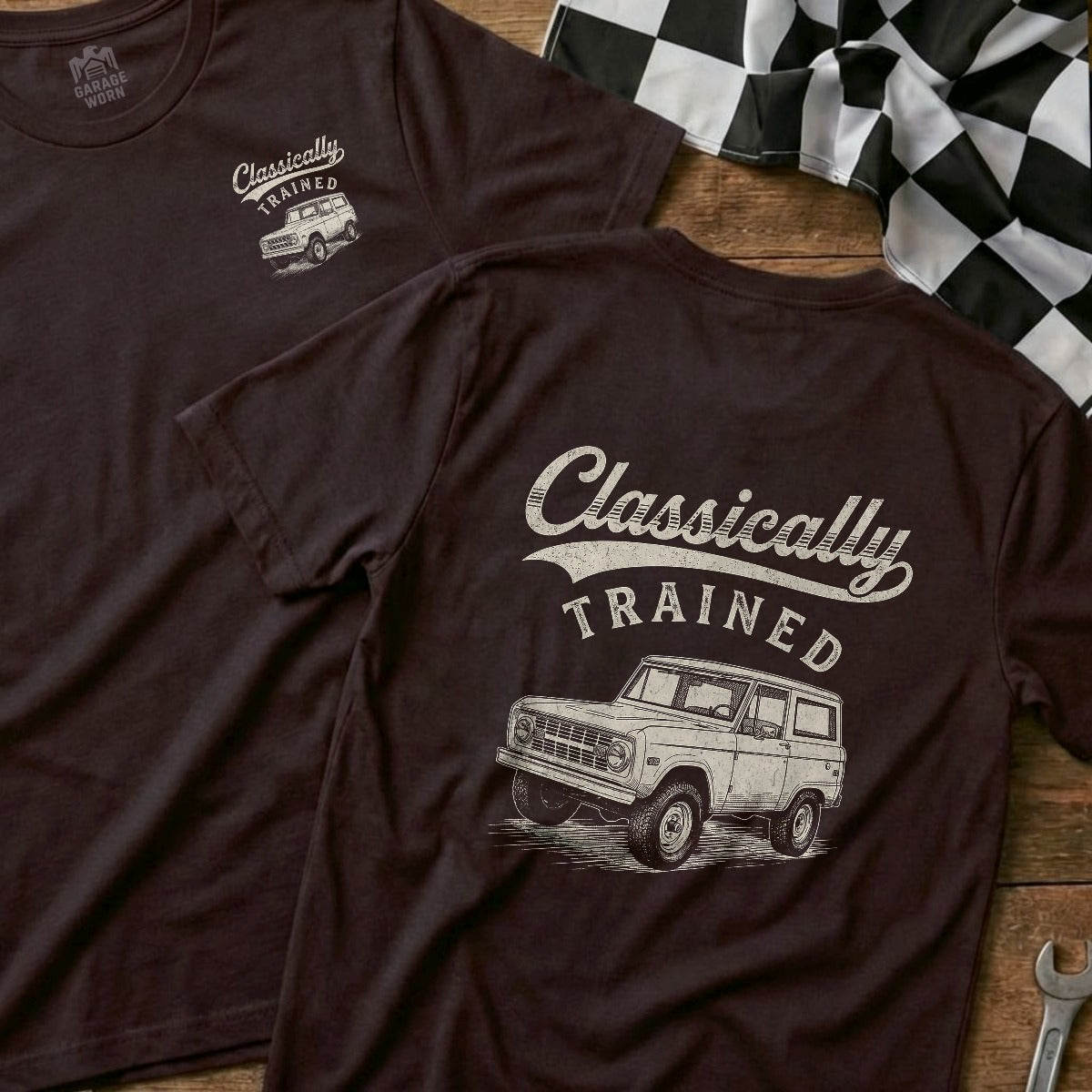 Choc Brown | Front & Back
