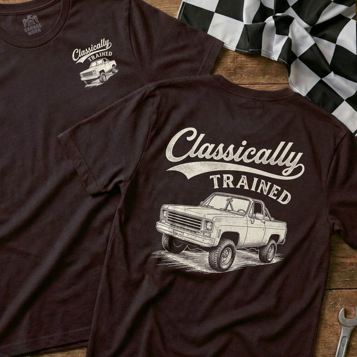 Choc Brown | Front & Back