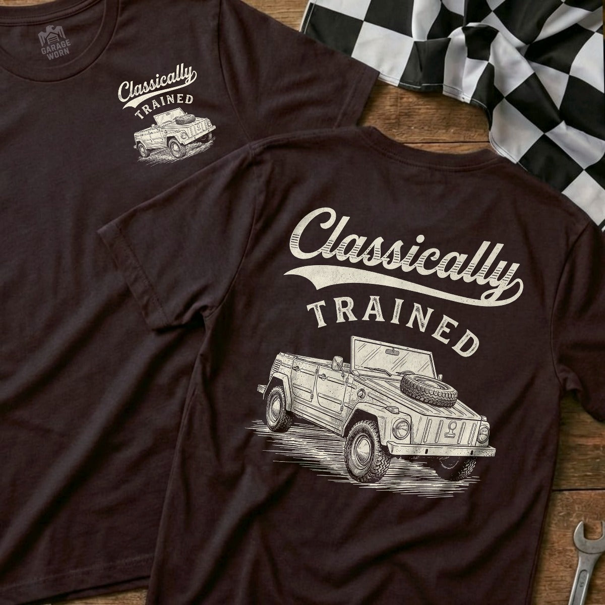 Choc Brown | Front & Back