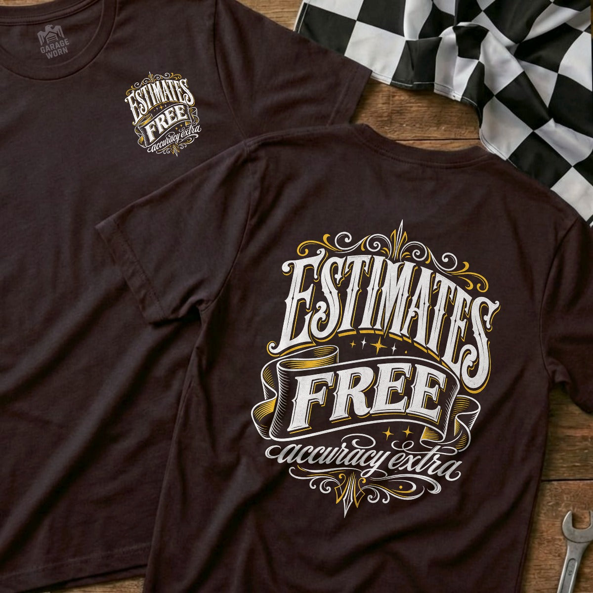 Choc Brown | Front & Back