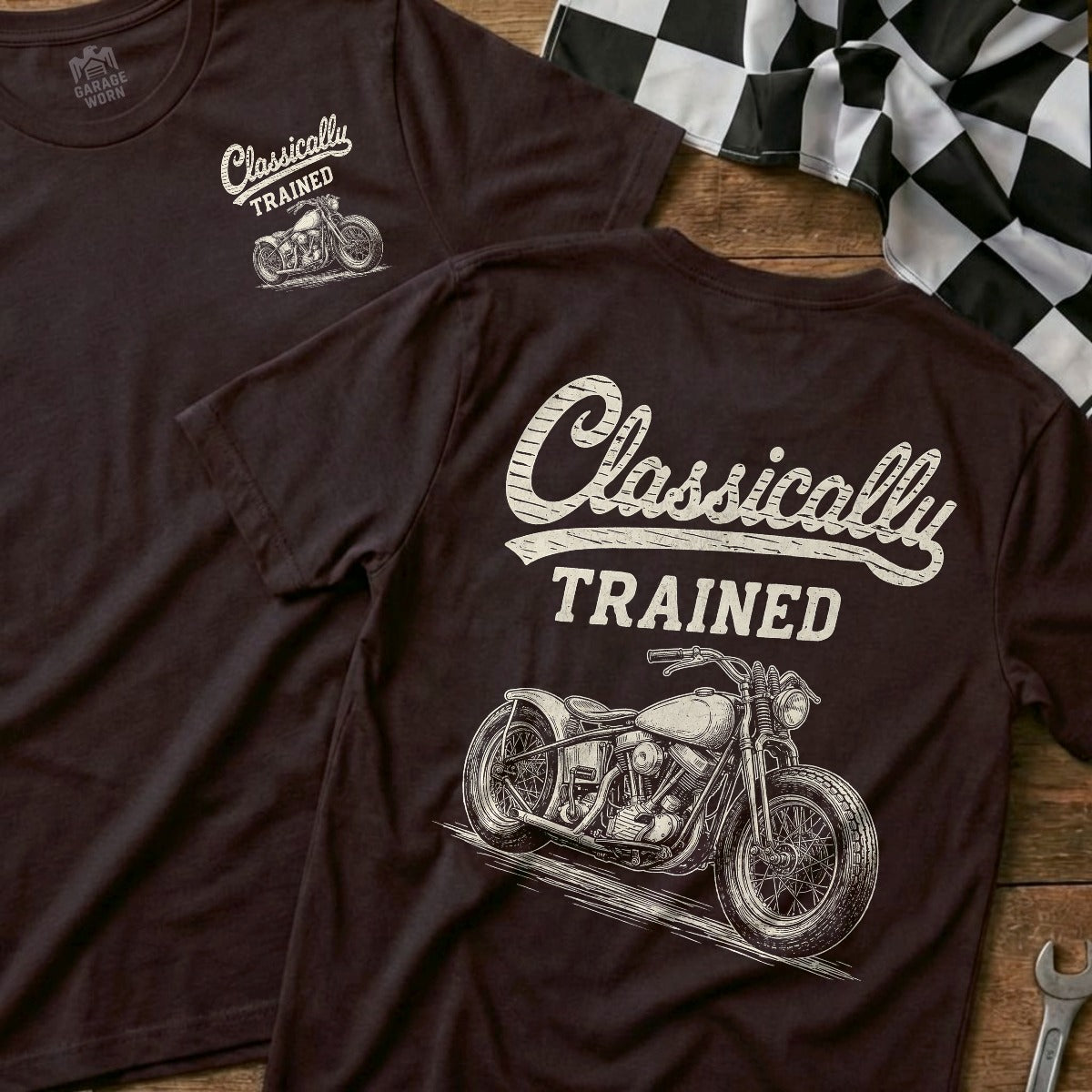 Choc Brown | Front & Back