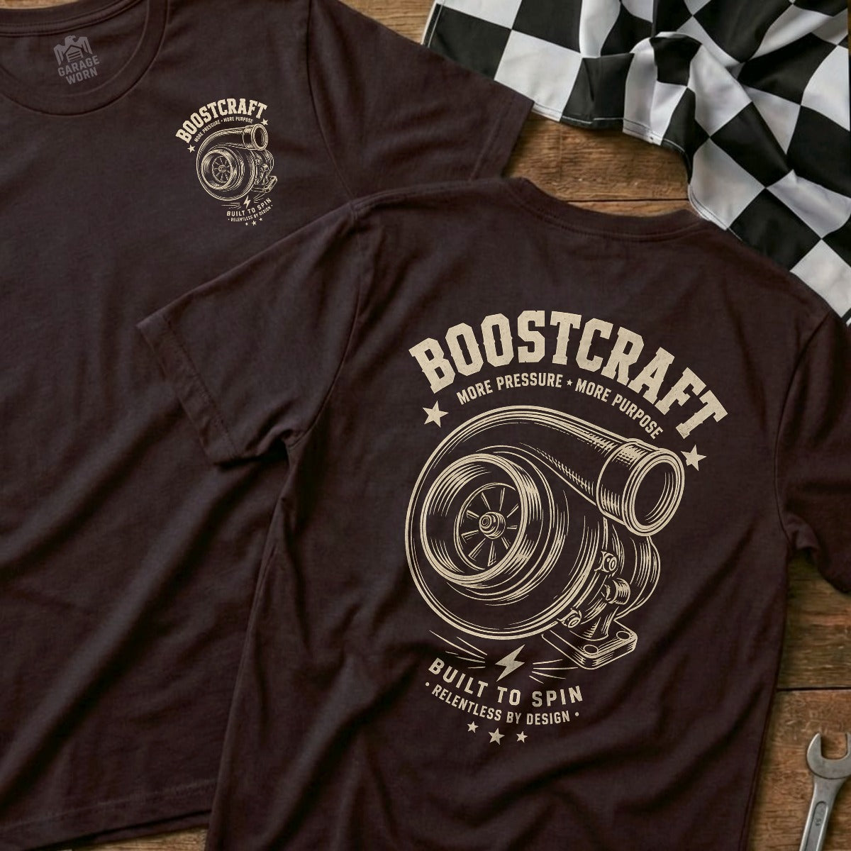 Choc Brown | Front & Back