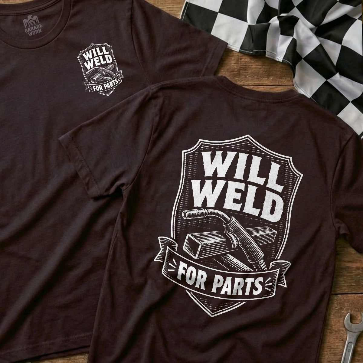 Choc Brown | Front & Back