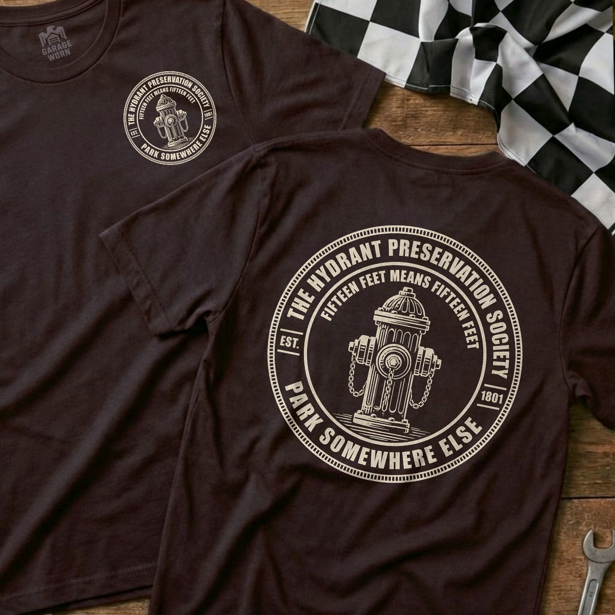 Choc Brown | Front & Back