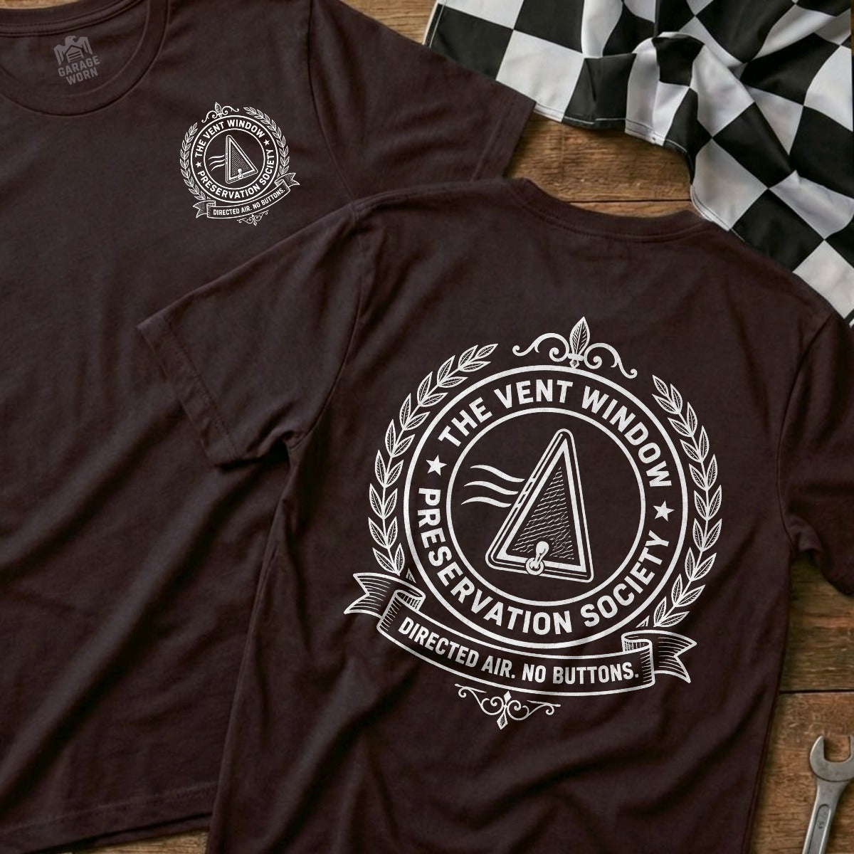 Choc Brown | Front & Back