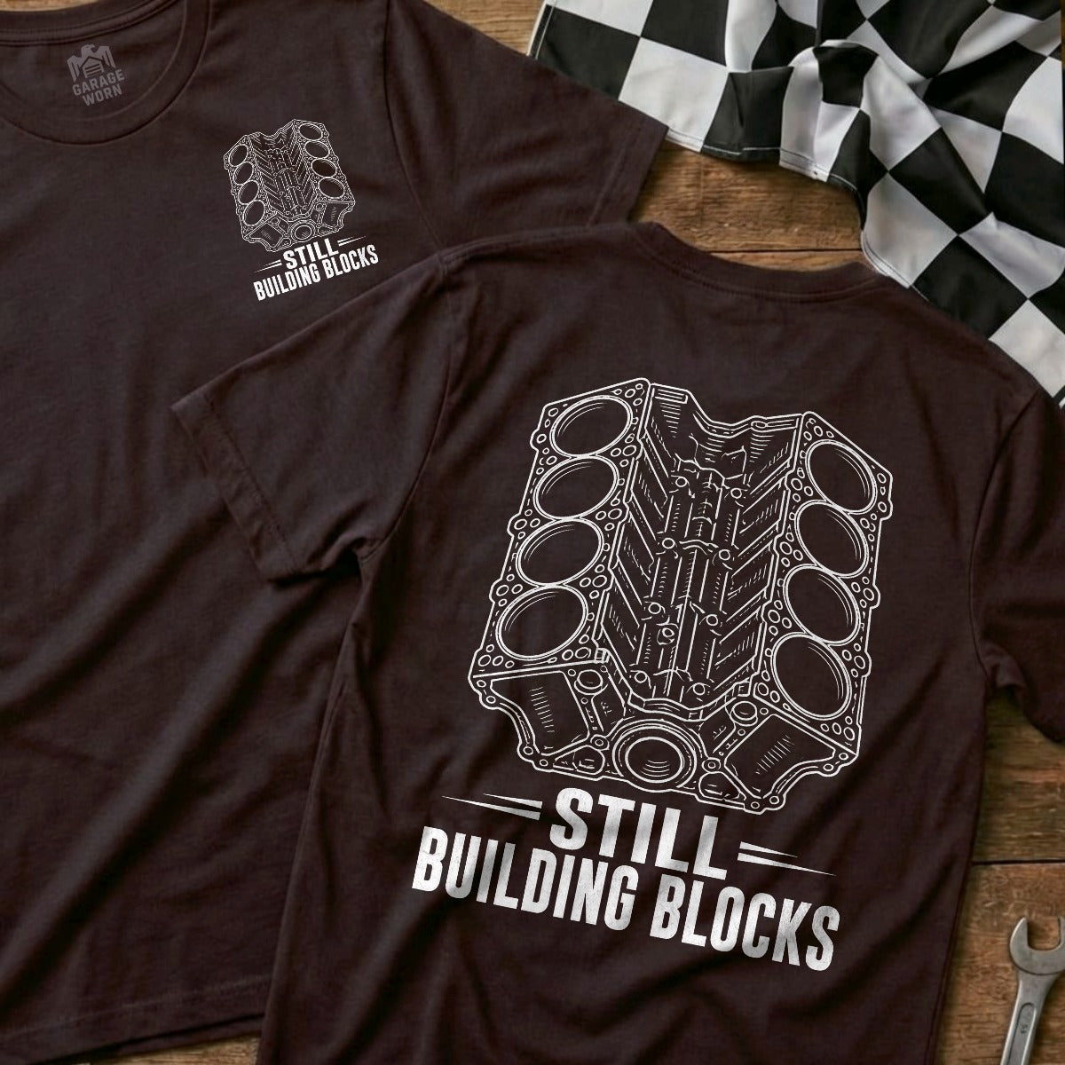 Choc Brown | Front & Back