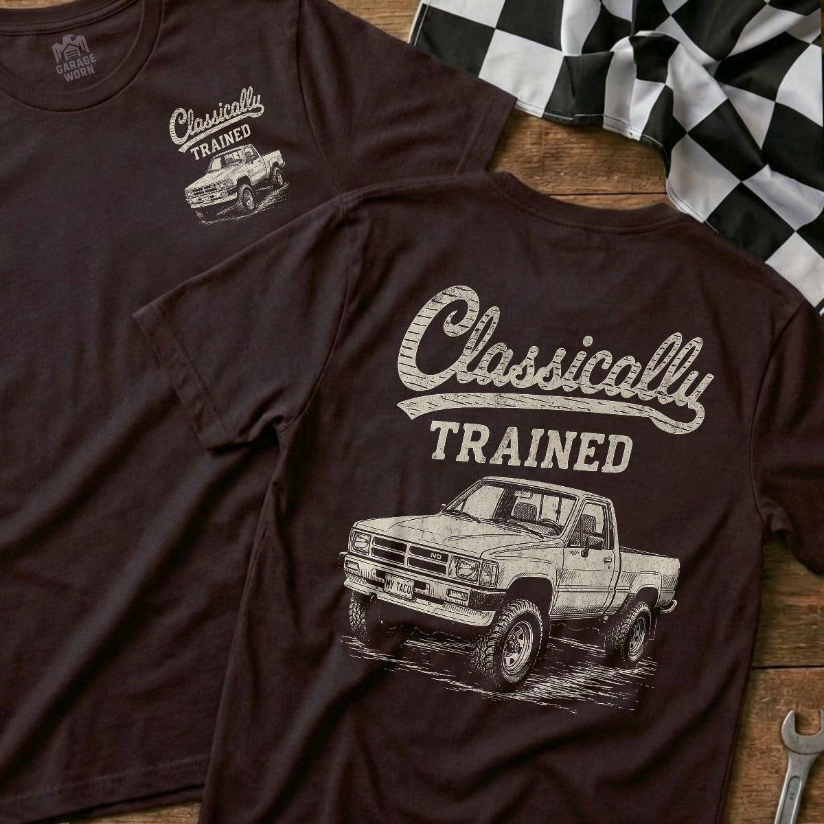 Choc Brown | Front & Back