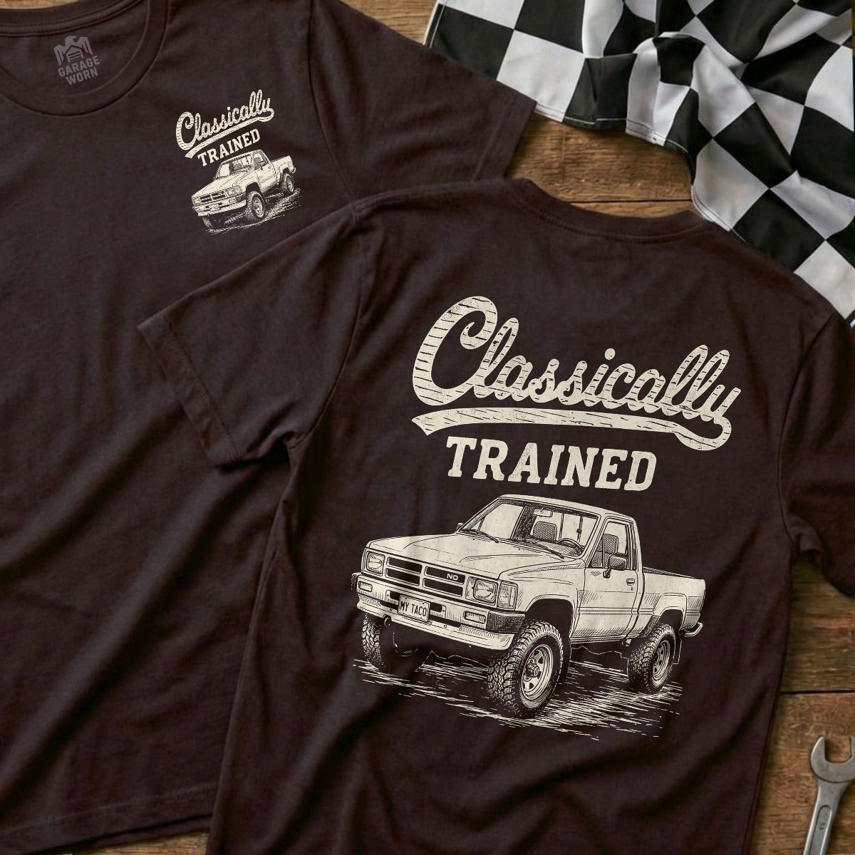 Choc Brown | Front & Back