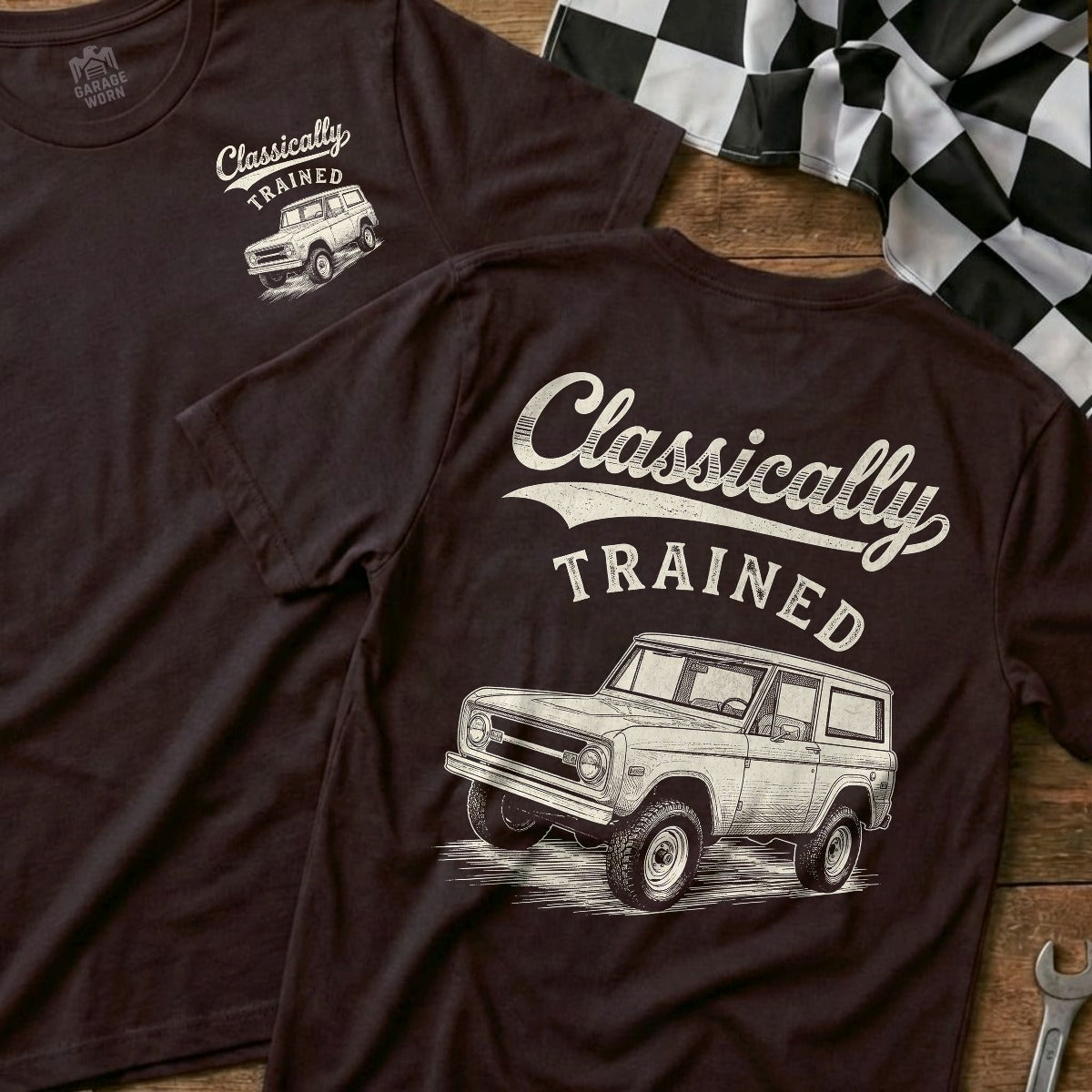 Choc Brown | Front & Back