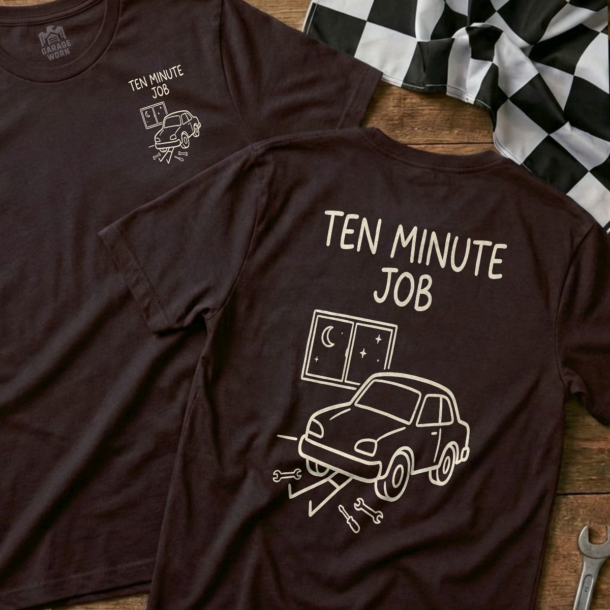Choc Brown | Front & Back