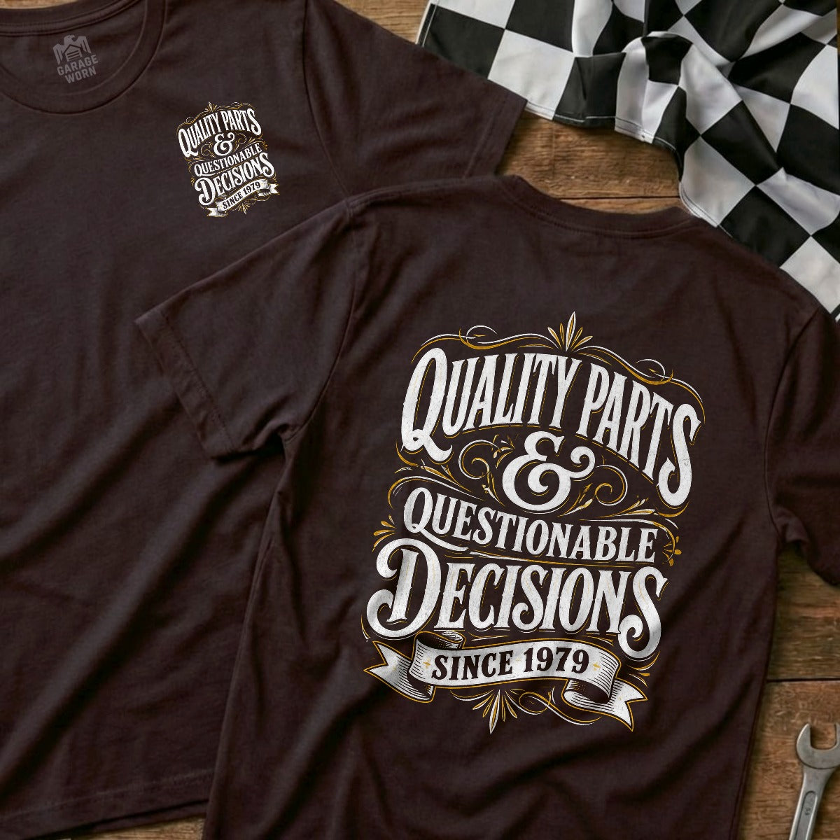 Choc Brown | Front & Back