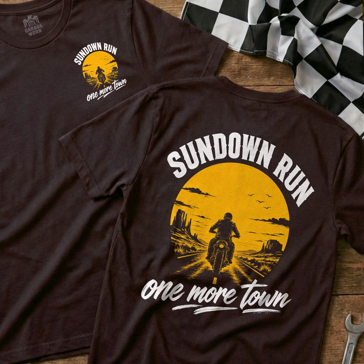 Choc Brown | Front & Back