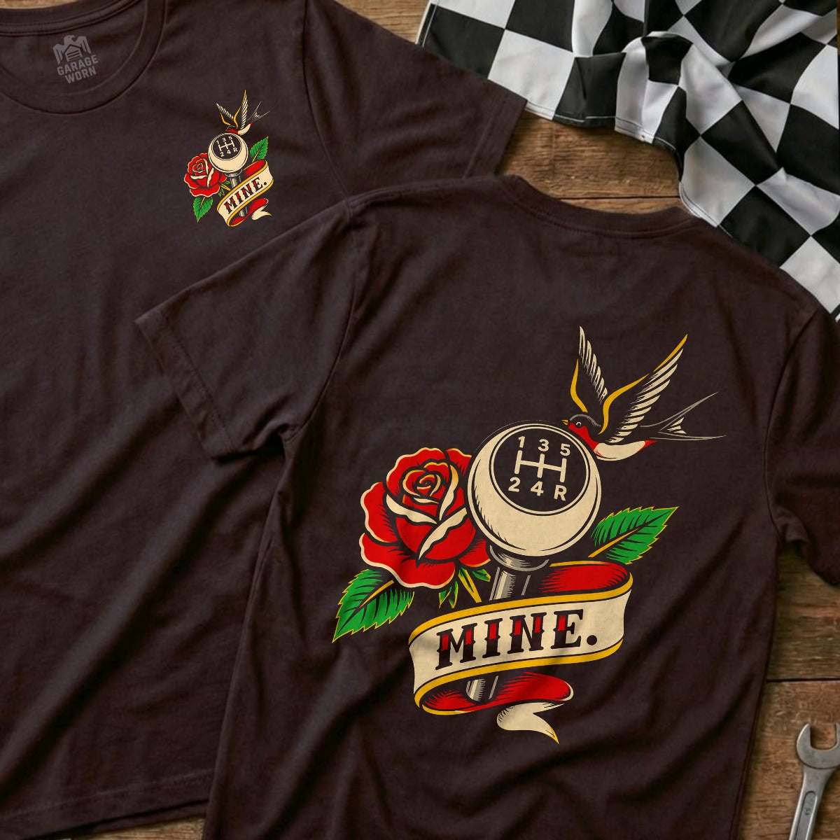 Choc Brown | Front & Back