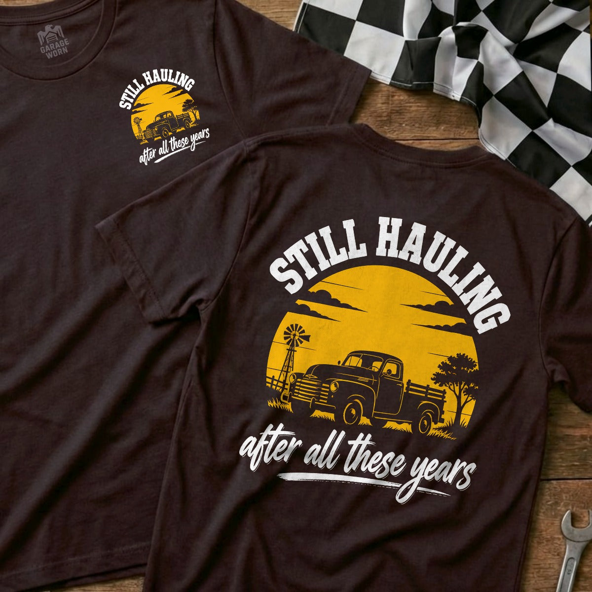 Choc Brown | Front & Back