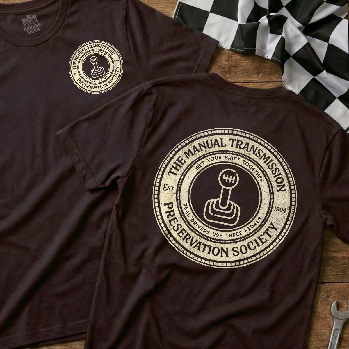 Choc Brown | Front & Back
