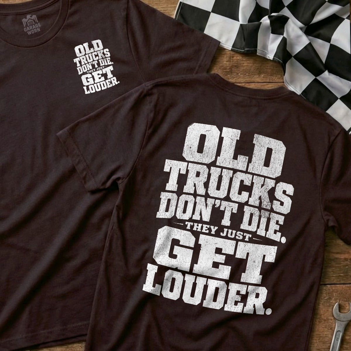 Choc Brown | Front & Back