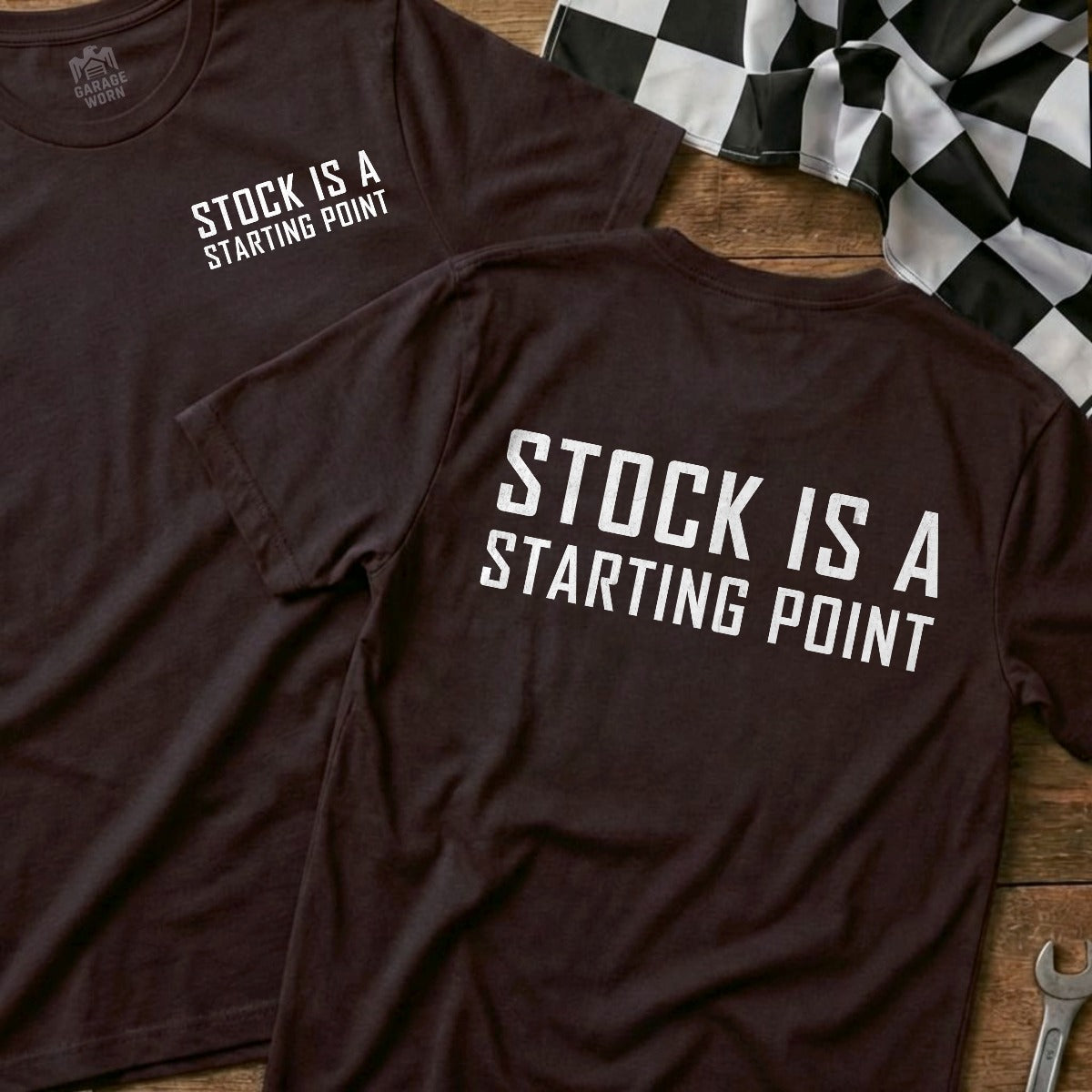 Choc Brown | Front & Back