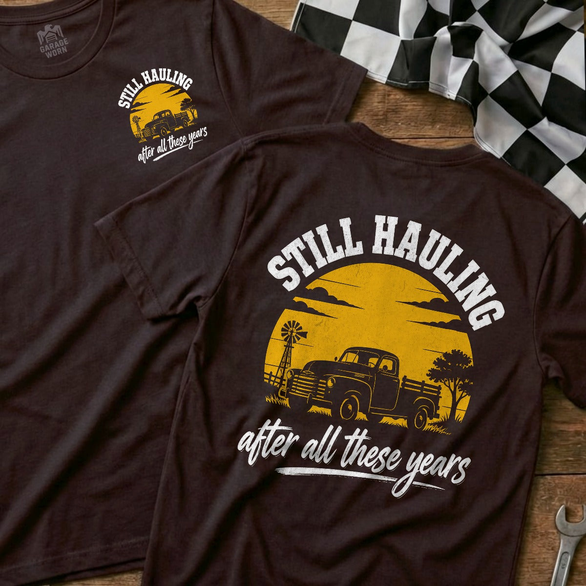 Choc Brown | Front & Back