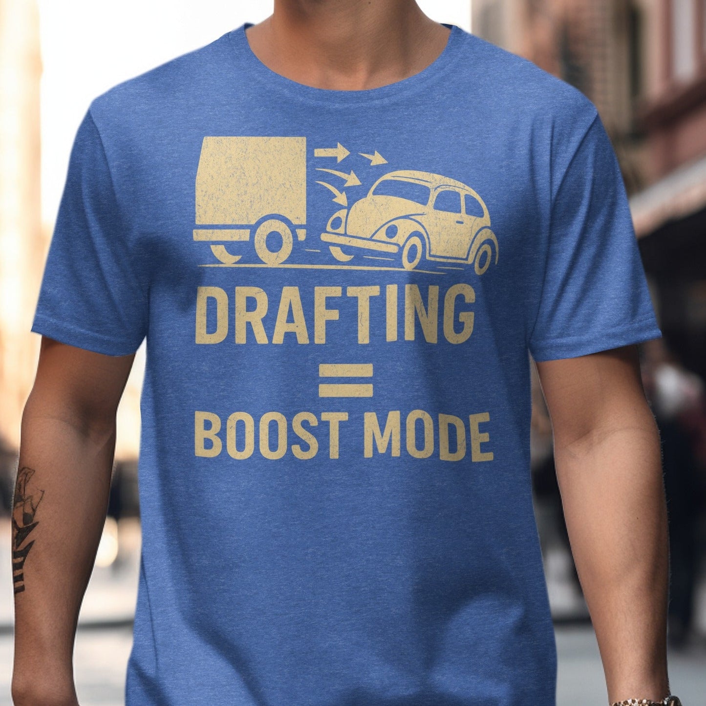 Drafting Equals Boost Mode Graphic Shirt product type