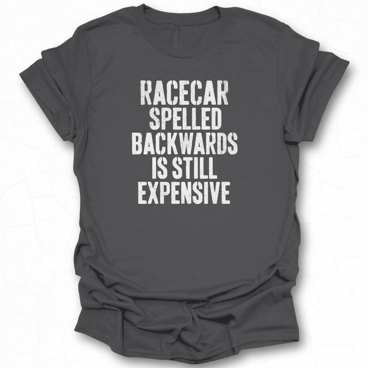 Racecar Spelled Backwards Is Still Expensive T-shirt