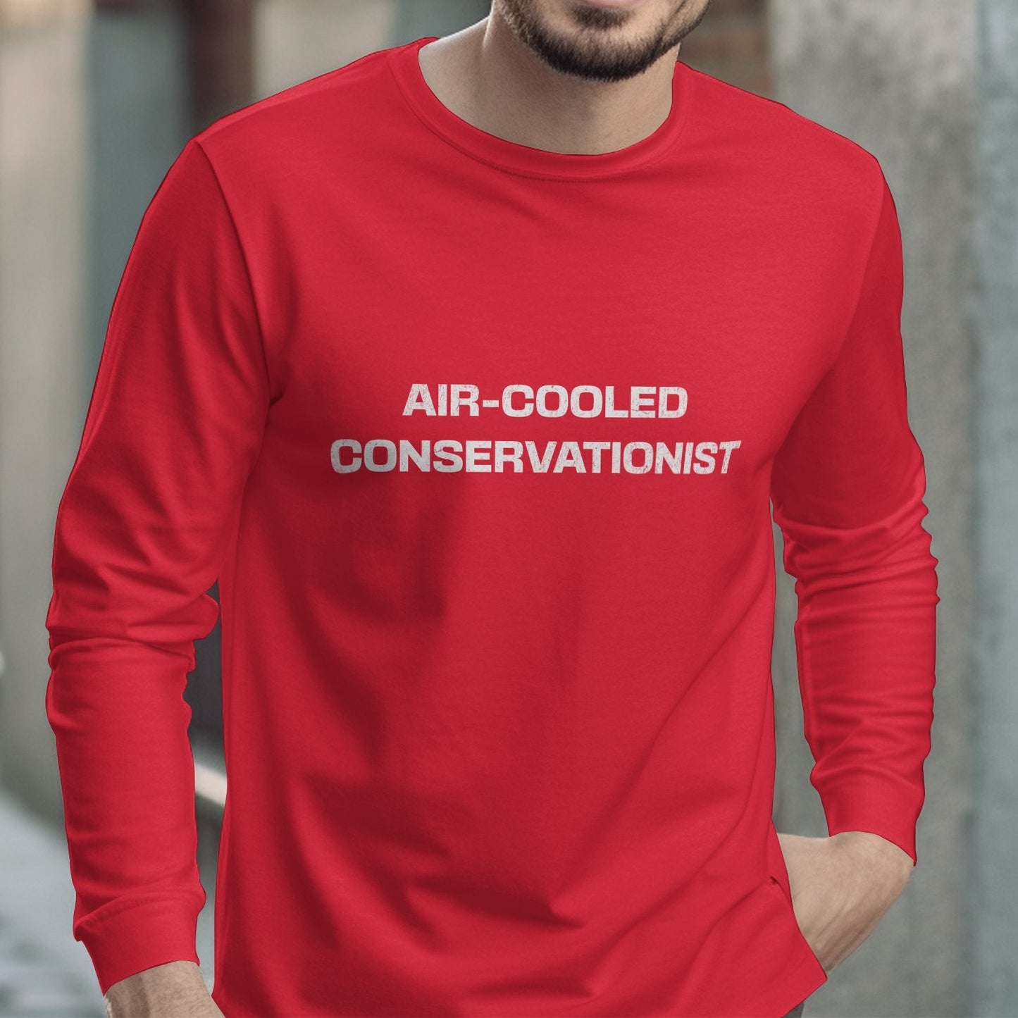 Air-Cooled Conservationist Red Long Sleeve product type