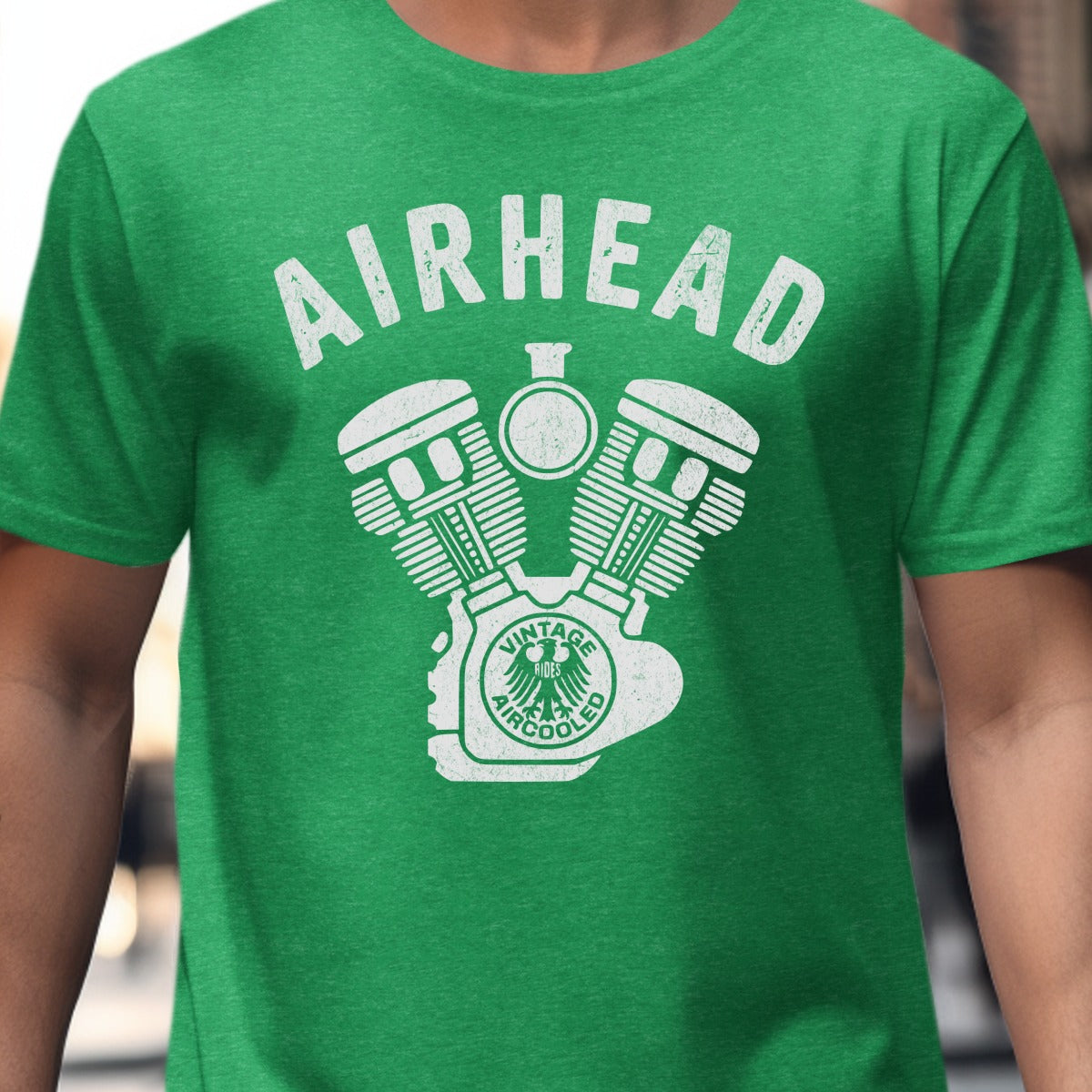 Airhead Vintage Air Cooled Engine Graphic T-shirt product type