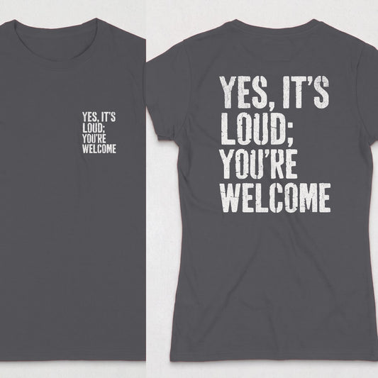 Dark Heather | Front & Back