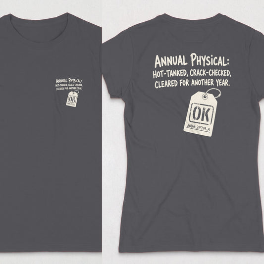 Dark Heather | Front & Back