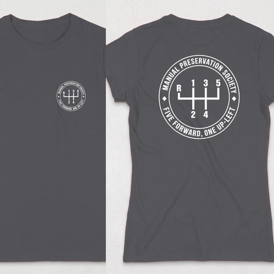Dark Heather | Front & Back