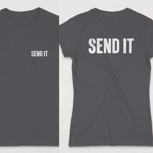 Dark Heather | Front & Back