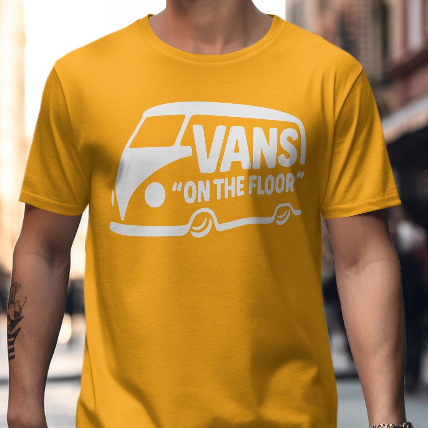 Retro Vans On The Floor Graphic Tee product type