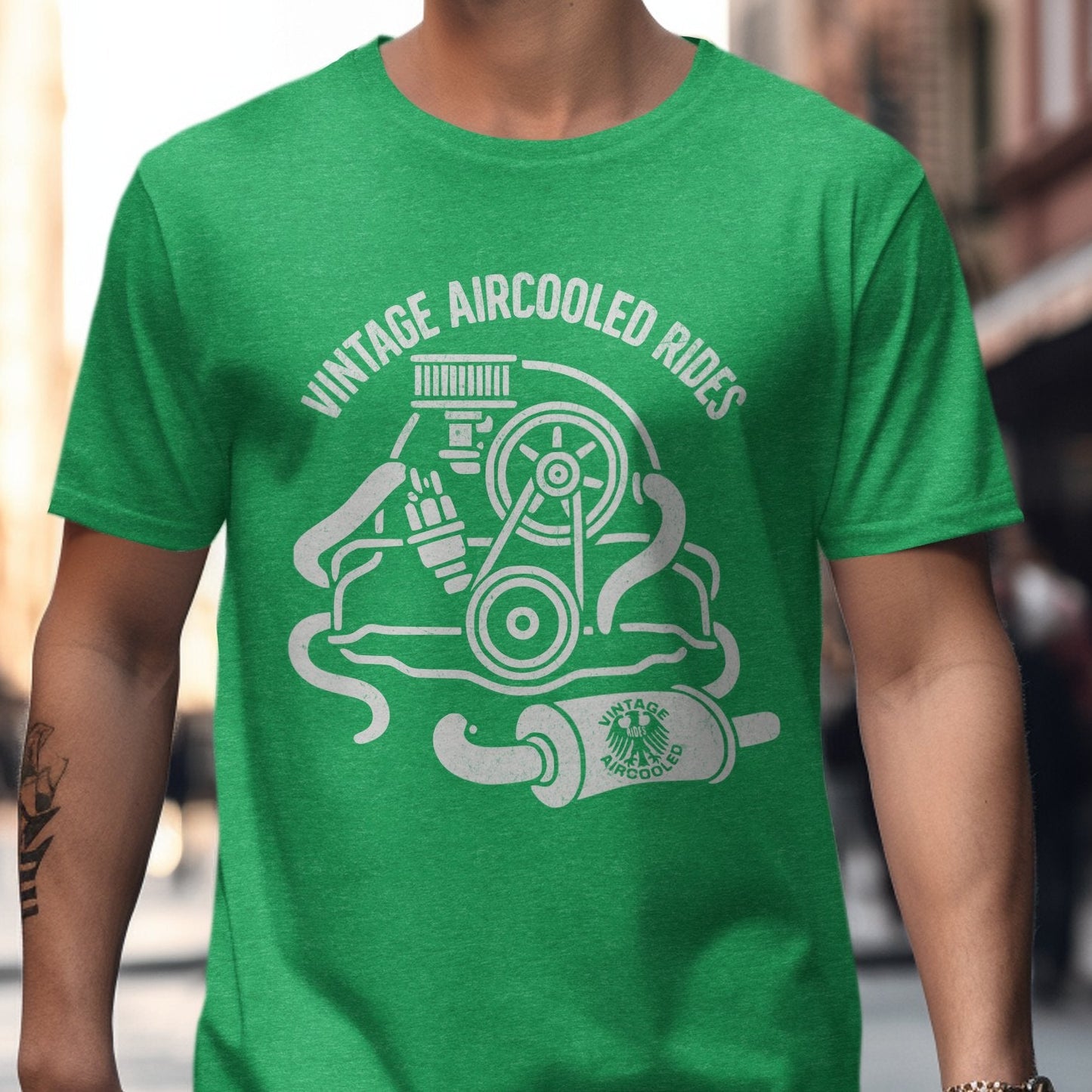 Vintage Aircooled Rides Graphic T-shirt product