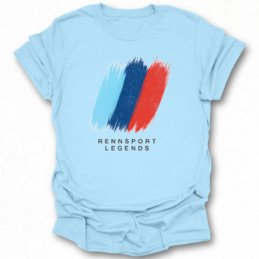 Rennsport Legends Graphic Printed T-shirt for Enthusiasts